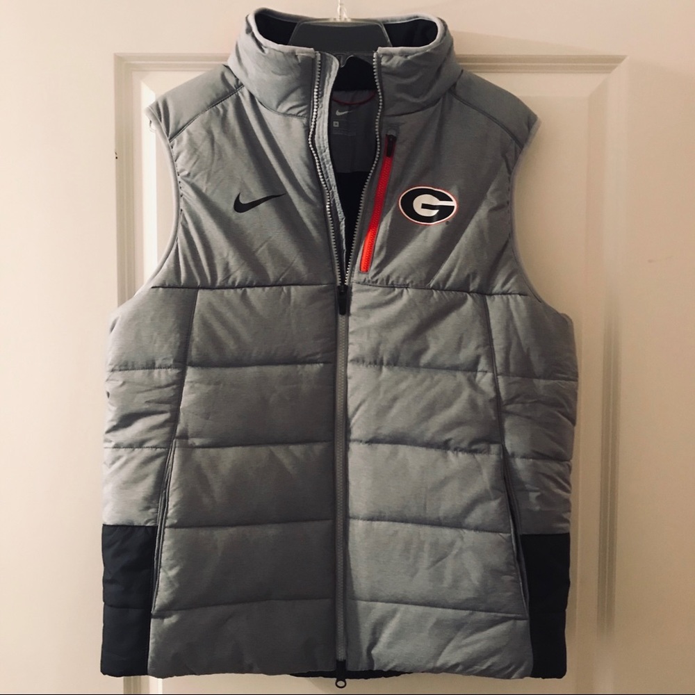 Georgia Bulldogs Nike Men’s Puffer Full-Zip Vest